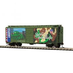 Click here to learn more about the M.T.H. Electric Trains HO 40'' PS-1 Box, US Army/Spirit of UP.
