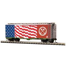 Click here to learn more about the M.T.H. Electric Trains HO 40'' PS-1 Box, KCS/Cost Guard.