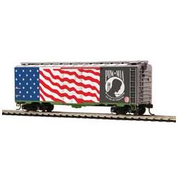 Click here to learn more about the M.T.H. Electric Trains HO 40'' PS-1 Box, KCS/POW/MIA.