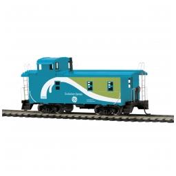 Click here to learn more about the M.T.H. Electric Trains HO Steel Caboose, GE.