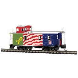 Click here to learn more about the M.T.H. Electric Trains HO Steel Caboose, KCS.