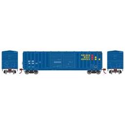 Click here to learn more about the Roundhouse HO 50'' FMC 5283 Double Door Box, GWS #765011.