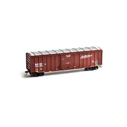 Click here to learn more about the Roundhouse HO 50'' ACF Outside Post Box, BNSF #724873.
