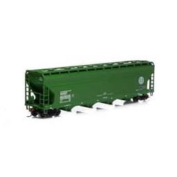 Click here to learn more about the Roundhouse HO ACF 5250 Centerflow Hopper, BNSF #403698.