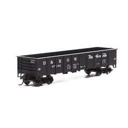 Click here to learn more about the Roundhouse HO 40'' Gondola,  D&RGW #47132.