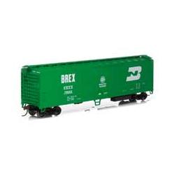 Click here to learn more about the Roundhouse HO 50'' Smooth Side Mechanical Reefer, BREX #79662.