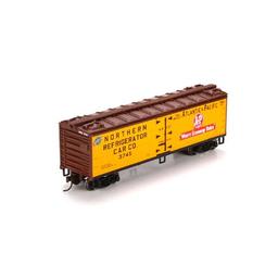 Click here to learn more about the Athearn HO 40'' Wood Reefer, NRC/A&P #3745.