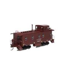 Click here to learn more about the Roundhouse HO Cupola Caboose, SF/Brown #1587R.
