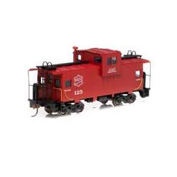 Click here to learn more about the Roundhouse HO Wide Vision Caboose, MKT #125.