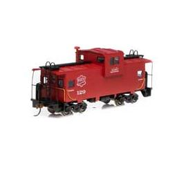 Click here to learn more about the Roundhouse HO Wide Vision Caboose, MKT #129.
