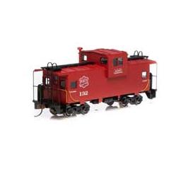 Click here to learn more about the Roundhouse HO Wide Vision Caboose, MKT #132.