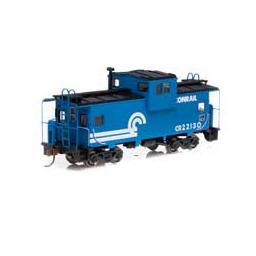 Click here to learn more about the Roundhouse HO Wide Vision Caboose, CR #22130.