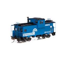 Click here to learn more about the Roundhouse HO Wide Vision Caboose, CR #22139.