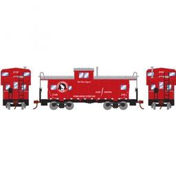 Click here to learn more about the Roundhouse HO Wide Vision Caboose, GN #X105.