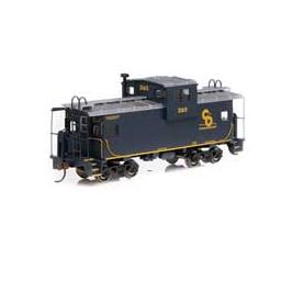 Click here to learn more about the Roundhouse HO Wide Vision Caboose, C&O #3165.