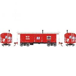 Click here to learn more about the Roundhouse HO Bay Window Caboose, WP #435.