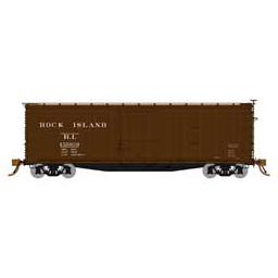 Click here to learn more about the Rapido Trains Inc. HO 40'''' Double Sheath Wood Box, RI (4).