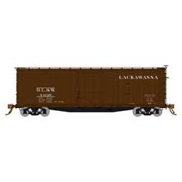Click here to learn more about the Rapido Trains Inc. HO 40'' Double Sheath Wood Box, DL&W (4).
