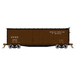 Click here to learn more about the Rapido Trains Inc. HO 40'''' Double Sheath Wood Box, SP&S (4).