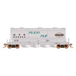 Click here to learn more about the Rapido Trains Inc. HO ACF PD3500 Flexi Flo Hop, NYC #1 (6).