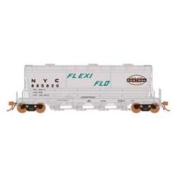 Click here to learn more about the Rapido Trains Inc. HO ACF PD3500 Flexi Flo Hop, NYC #2 (6).