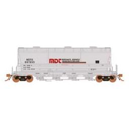 Click here to learn more about the Rapido Trains Inc. HO ACF PD3500 Flexi Flo Hop, MDTX (6).