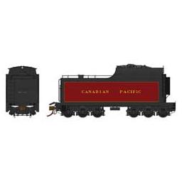 Click here to learn more about the Rapido Trains Inc. HO 12,000-Gallon Coal Tender w/Buckeye Trucks, CPR.