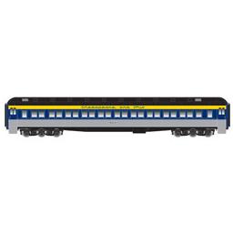 Click here to learn more about the Atlas Model Railroad HO Heavyweight Paired Window Coach, C&O #708.