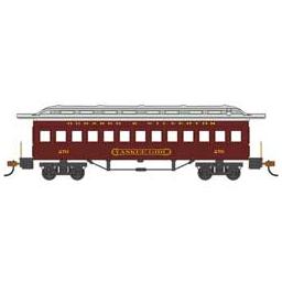 Click here to learn more about the Bachmann Industries HO 1860-1880 Coach, Durango & Silverton #270.