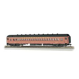 Click here to learn more about the Bachmann Industries HO 72'' Heavyweight Coach, PRR/Postwar.