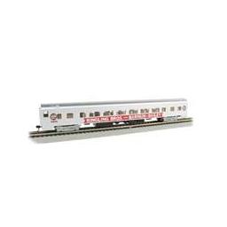 Click here to learn more about the Bachmann Industries HO 85'' Smooth Side Coach/Lighted,Ringling Bros/Red.