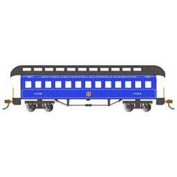 Click here to learn more about the Bachmann Industries HO Old Time Coach, B&O/Royal Blue.