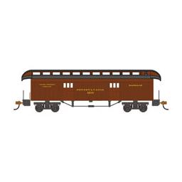 Click here to learn more about the Bachmann Industries HO Old Time Baggage Car, PRR.