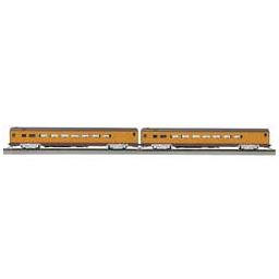 Click here to learn more about the M.T.H. Electric Trains HO Smooth Parlor Passenger Set, UP (2).