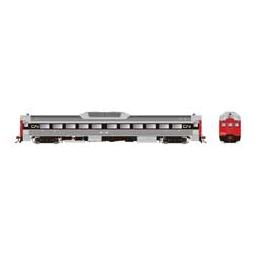 Click here to learn more about the Rapido Trains Inc. HO Scale RDC-1 (DC/Silent) CN Wet Noodle Ph2 #6106.