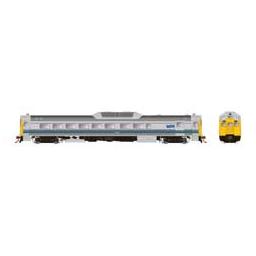 Click here to learn more about the Rapido Trains Inc. HO Scale RDC-2 DC/Silent VIA Rail Early Ph2 #6208.