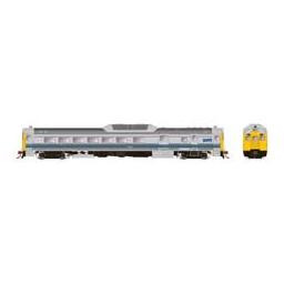 Click here to learn more about the Rapido Trains Inc. HO Scale RDC-3 DC/Silent VIA Rail Early Ph2 #6356.