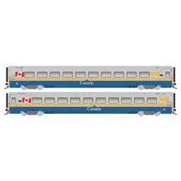 Click here to learn more about the Rapido Trains Inc. HO LRC Coach, VIA/Canada #3308.