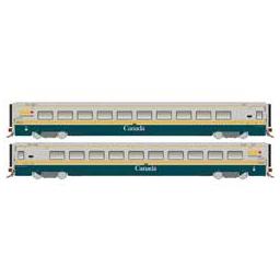 Click here to learn more about the Rapido Trains Inc. HO LRC Coach, VIA/Green #3303.