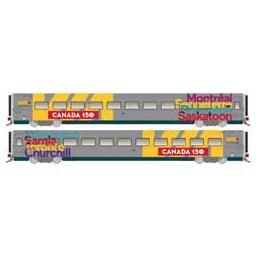 Click here to learn more about the Rapido Trains Inc. HO LRC Coach, Canada/150 #3350.