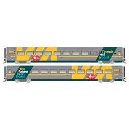 Click here to learn more about the Rapido Trains Inc. HO LRC Coach, VIA/40 #3329.