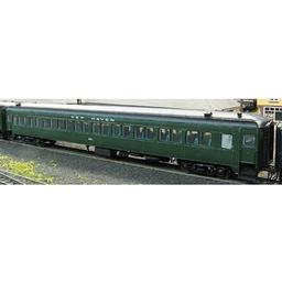 Click here to learn more about the Rapido Trains Inc. HO 10-Window Coach, NH/401 Green #8267.