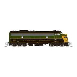 Click here to learn more about the Rapido Trains Inc. N Scale CN FP9A (DC/Silent): CNR 1954 Scheme #6522.