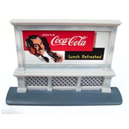 Click here to learn more about the Classic Metal Works HO Billboard, Coca-Cola.
