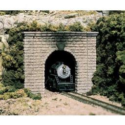 Click here to learn more about the Woodland Scenics HO Single Tunnel Portal, Cut Stone.