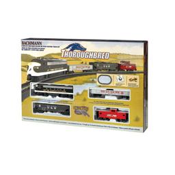 Click here to learn more about the Bachmann Industries HO Thoroughbred Train Set.