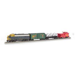 Click here to learn more about the Bachmann Industries HO Thunder Chief Train Set w/EZ Command Sound.