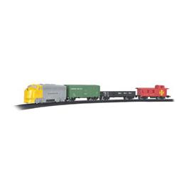 Click here to learn more about the Bachmann Industries HO Battery Operated Rail Express Train Set.
