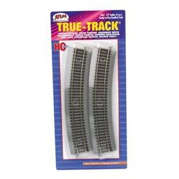 Click here to learn more about the Atlas Model Railroad HO True-Track 22" Radius Curve (4).