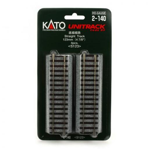 Kato USA, Inc. HO 123mm 4-7/8" Straight (4)